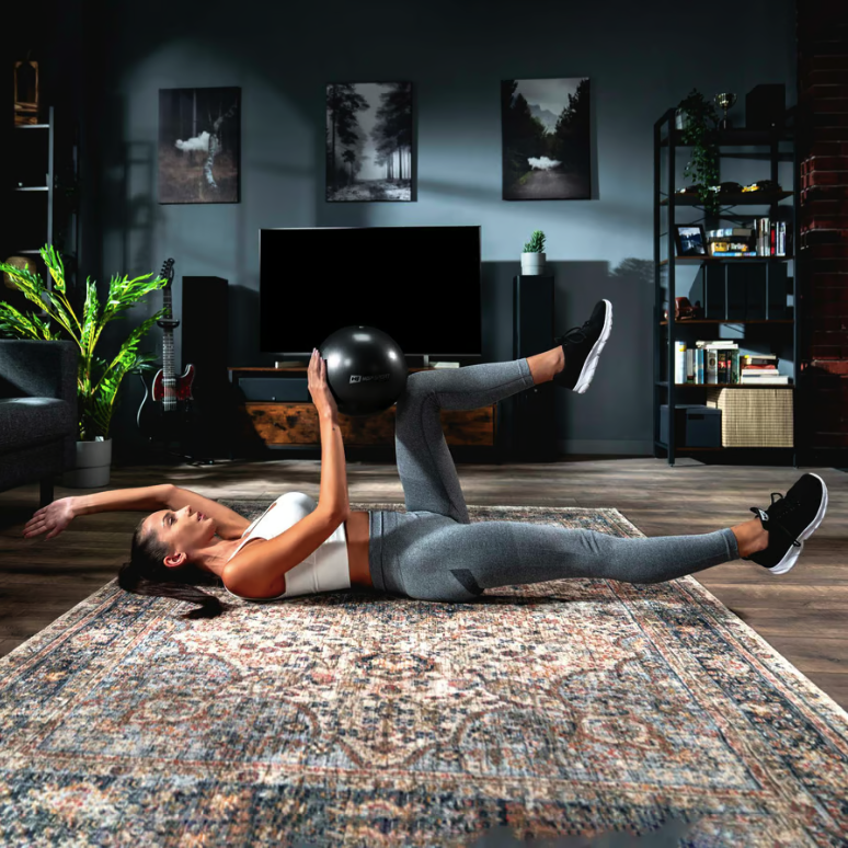 Фітбол Hop-Sport 25см чорний Київ - фото 4