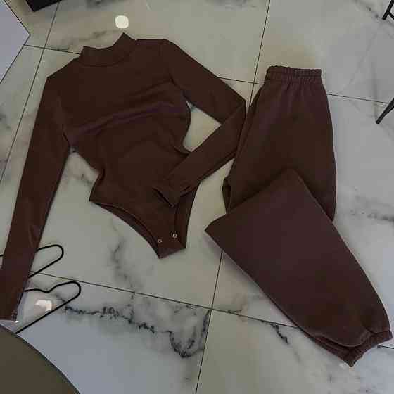 Женский базовый комплект с утеплением трехнитка на флисе Мокко, 42/44 Одесса