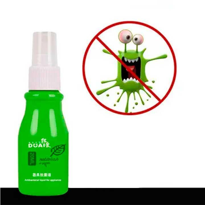 Антибактеріальний спрей для очищення секс-іграшок "DUAI" — 20 мл Вінниця - фото 2
