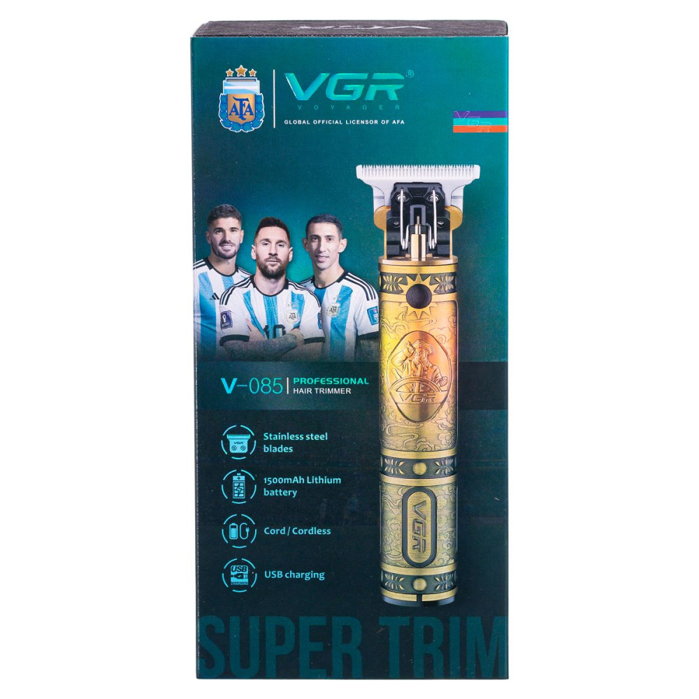 VGR Тример для стрижки волосся та бороди з насадками VGR V-085 Коломия - фото 3