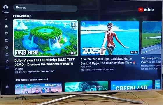 Телевизор Samsung 49" 4K Ultra HD / Smart TV Wi-Fi T2/ Tizen / Slim Київ