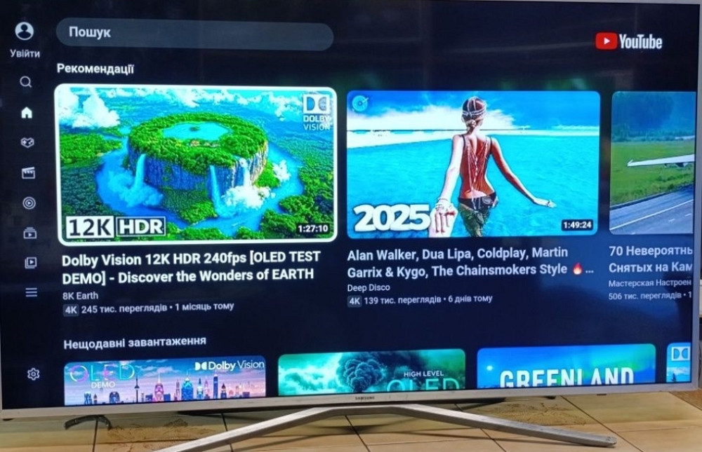 Телевизор Samsung 49" 4K Ultra HD / Smart TV Wi-Fi T2/ Tizen / Slim Київ - фото 4