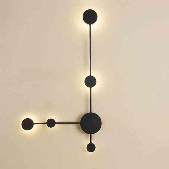 SIRIUS Бра настінне світлодіодне Sirius 8936-5 чорне Коломия