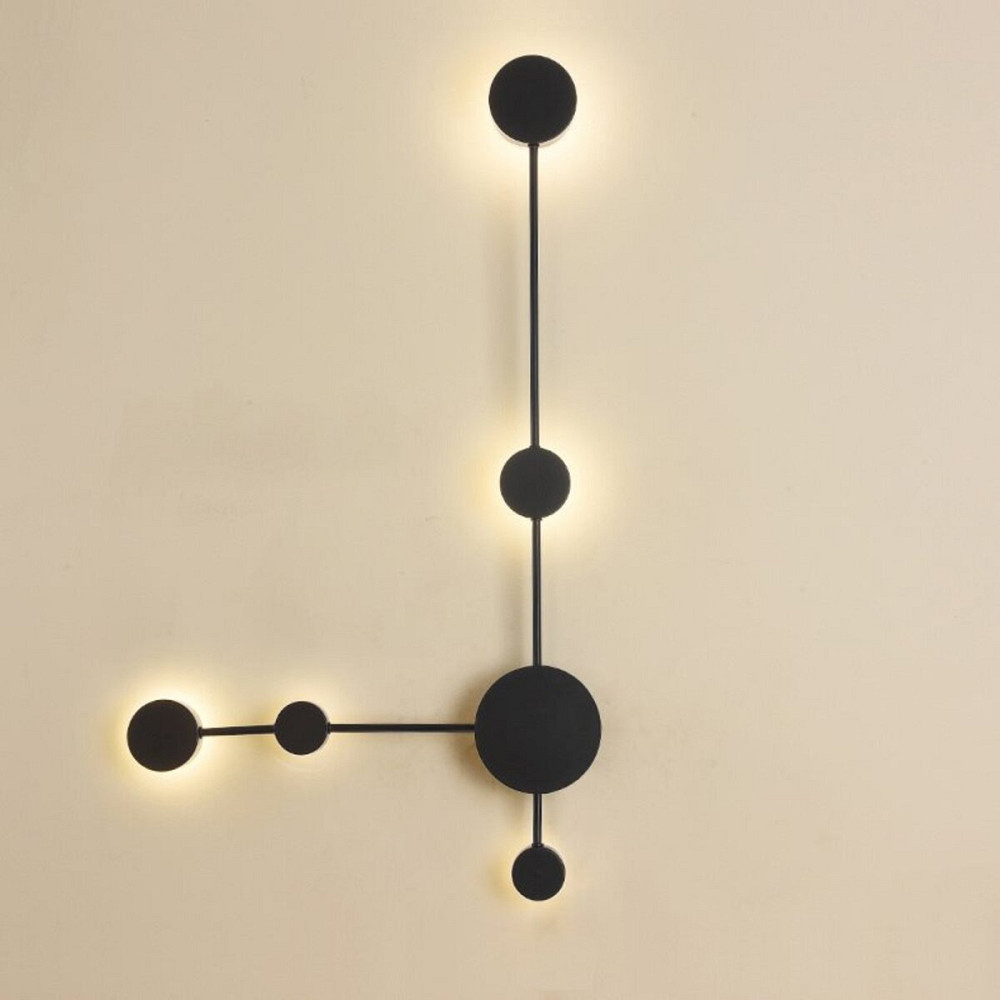 SIRIUS Бра настінне світлодіодне Sirius 8936-5 чорне Коломия - фото 1