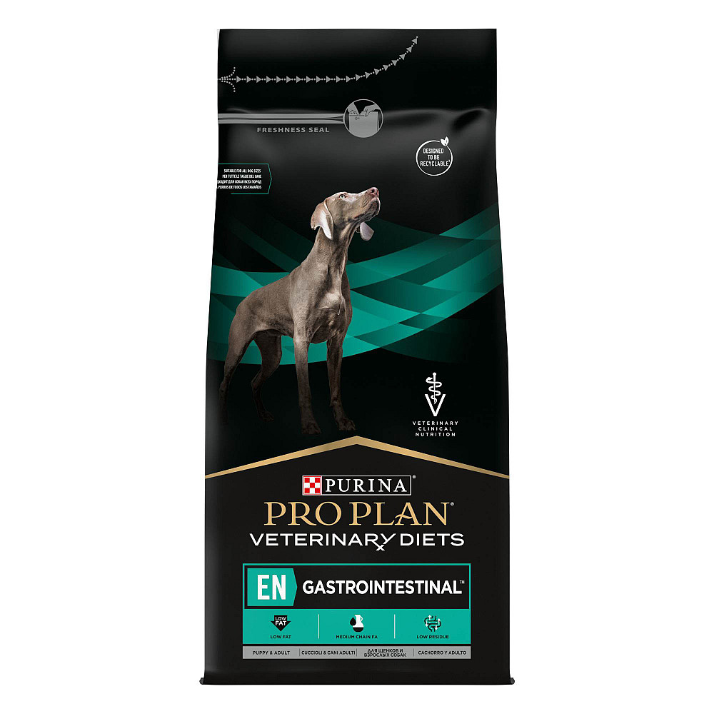 Сухой диетический корм PRO PLAN VETERINARY DIETS EN Gastrointestinal для взрослых собак и щенков для устранения расстройств пищеварения, 1.5 кг Киев - изображение 1