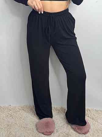 Стильный женский костюм из трикотажа вискоза Черный XS-S Харьков