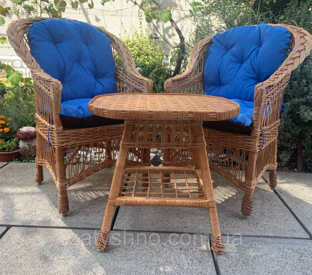 Плетені меблі з натурального матеріалу Київ - фото 4