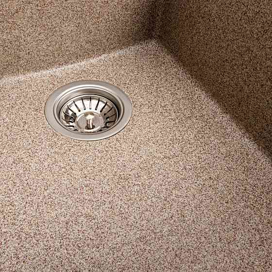 Гранітна мийка для кухні VALESO 4150 SOKIL матова (карамель) Коломия