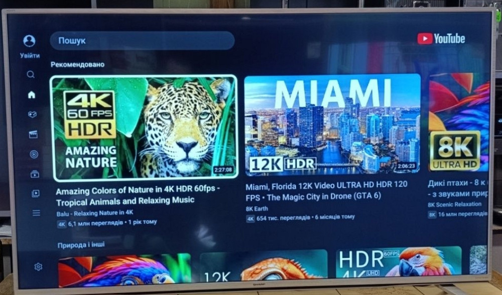 Телевізор SHARP 49 4K Smart TV Wi-Fi T2. Київ - фото 5