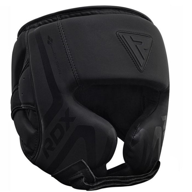 Боксерський шолом RDX T15 Matte Black L Кам'янське - фото 1