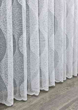 Тюль жакард колір білий 1991т Київ