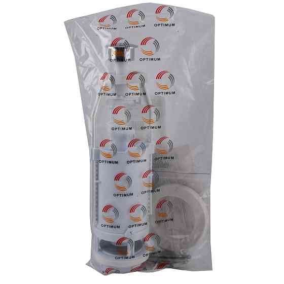 Зливний клапан бачка унітазу OPTIMUM з подвійним режимом зливу (хромована кнопка) OPTI 0510 Киев