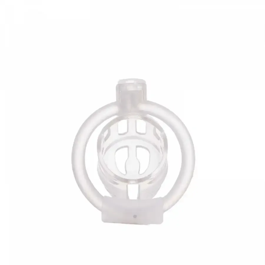 Клітка для пеніса LOCKINK SEVANDA Plastic Penis Chastity Cage - Transparent Львів - фото 2