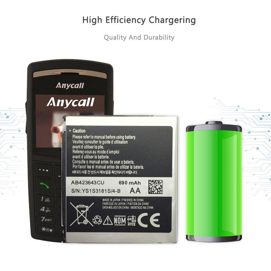 Акумулятор AB423643CU (AB423643CC AB423643CE) для Samsung X828 D830 D838 E840 F589 F639 U100 U308 U600 X820 Дніпро - фото 4