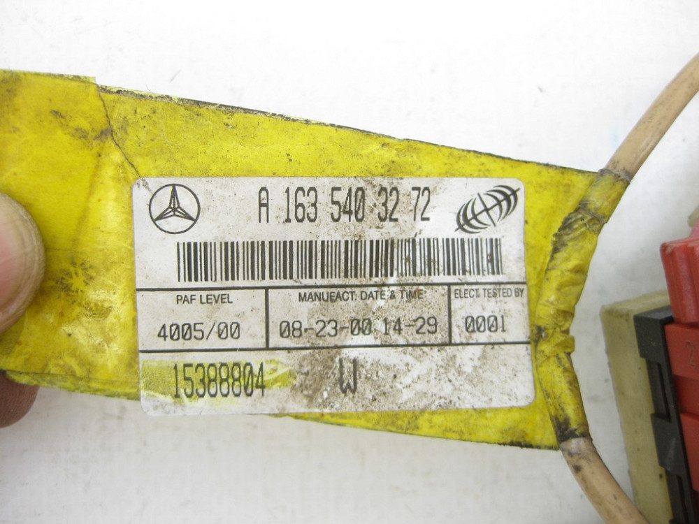 Mercedes-Benz  A1635450305 Блок запобіжників ML W163 Одеса - фото 7