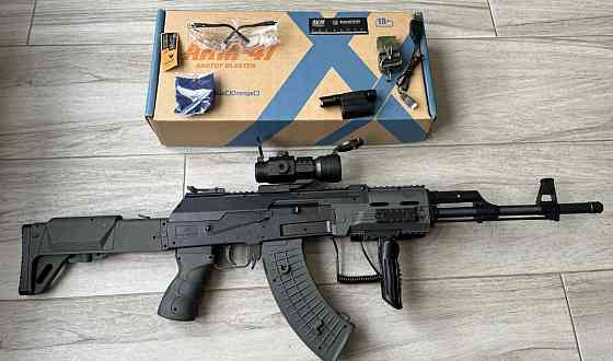 Профессиональный игрушечный автомат на орбизах АК-74, АК-47 Орбиган. Харьков