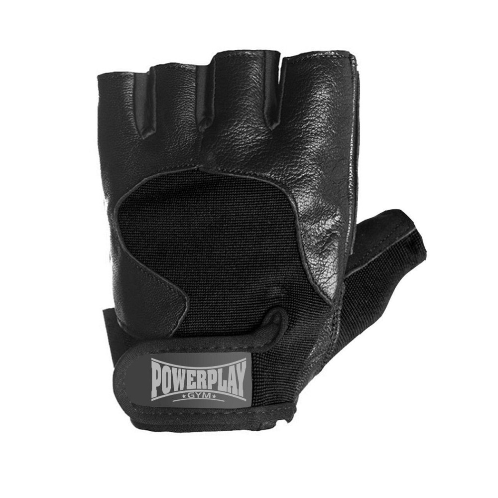 Рукавички для фітнесу PowerPlay 2154 Чорні L Київ - фото 2
