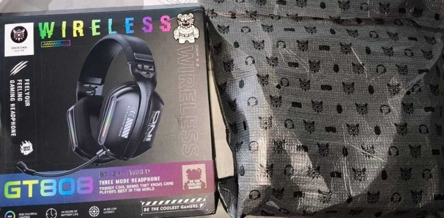Игровые беспроводные наушники Onikuma GT808. Харьков - изображение 1