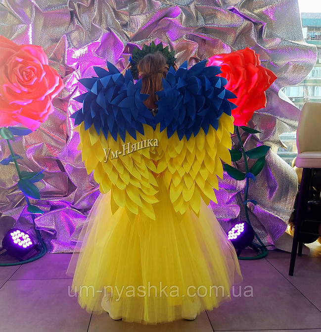 Крылья Ангела большие сердцем украинские Ангел Украины Кривой Рог - изображение 2