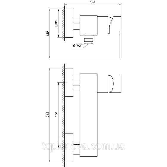 Смеситель для душа TOPAZ SARDINIA TS 08718-H19-BB Черновцы