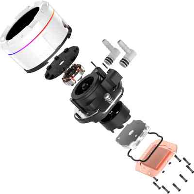 Система рідинного охолодження ID-Cooling SL240 XE White Вінниця