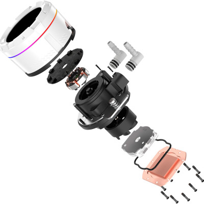 Система рідинного охолодження ID-Cooling SL240 XE White Вінниця - фото 2