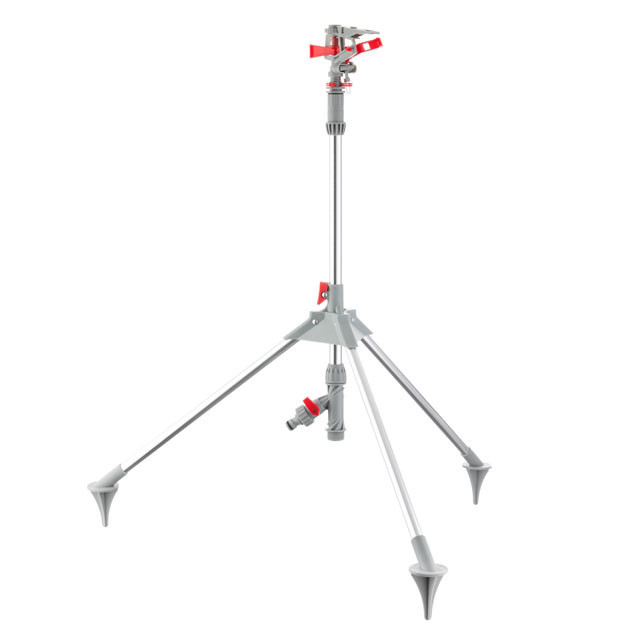 Дощувач пульсаційний на тринозі 68-81 см, з повною або частковою зоною поливу до 16 м, матеріали: ABS, метал INTERTOOL GE-0068 Київ - фото 1