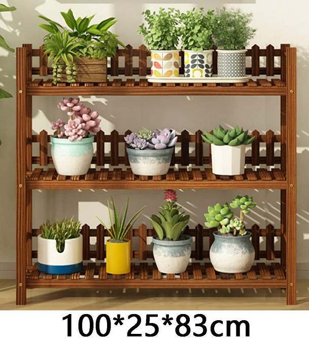 Підставка для квітів "Лісабон 3" мокко Миколаїв - фото 3