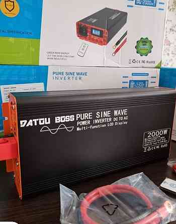 Інвертор Datouboss Преобразователь напруги 12В -220 2квт Харків