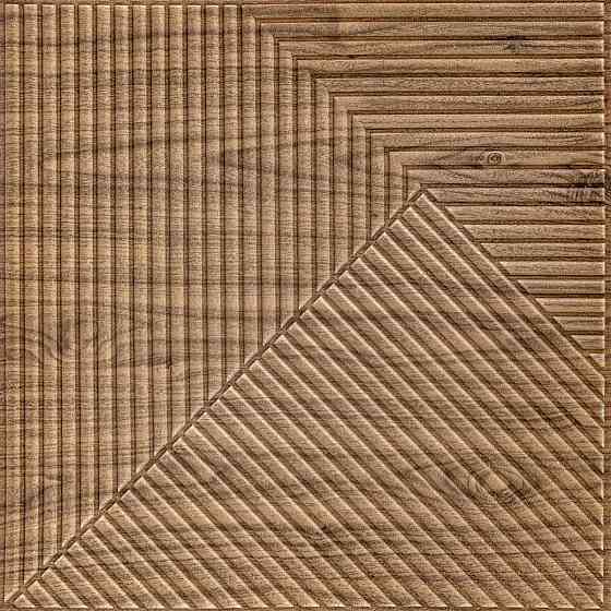 Панель стеновая 3D 500х500х5мм Бамбук темный Дуб SW-00002886 Днепр