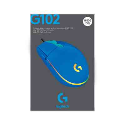 Мишка Logitech G102 Lightsync USB Blue (910-005801) Вінниця