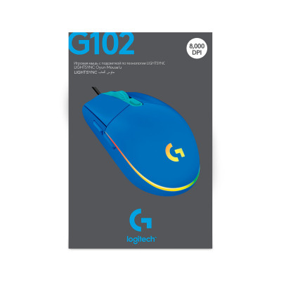 Мишка Logitech G102 Lightsync USB Blue (910-005801) Вінниця - фото 3