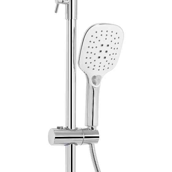 Душова система універсальна Qtap Grand на три споживачі (з виливом) QTGRACRM1004 Chrome Київ