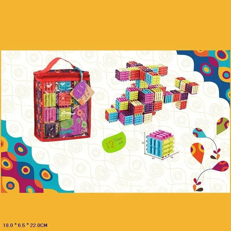 Конструктор-липучка 9929 (36шт/2) 300 дет, в собр.кор., шт Київ - фото 1