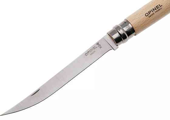 Кухонний ніж філейний Opinel No.12 «Slim Beech» (002560) Нержавіюча сталь Нововолинськ