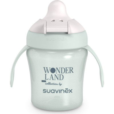 Поїльник-непроливайка Suavinex Wonderland чашка з носиком, 200 мл,+6 міс. світло-зелена (402789) Вінниця - фото 2