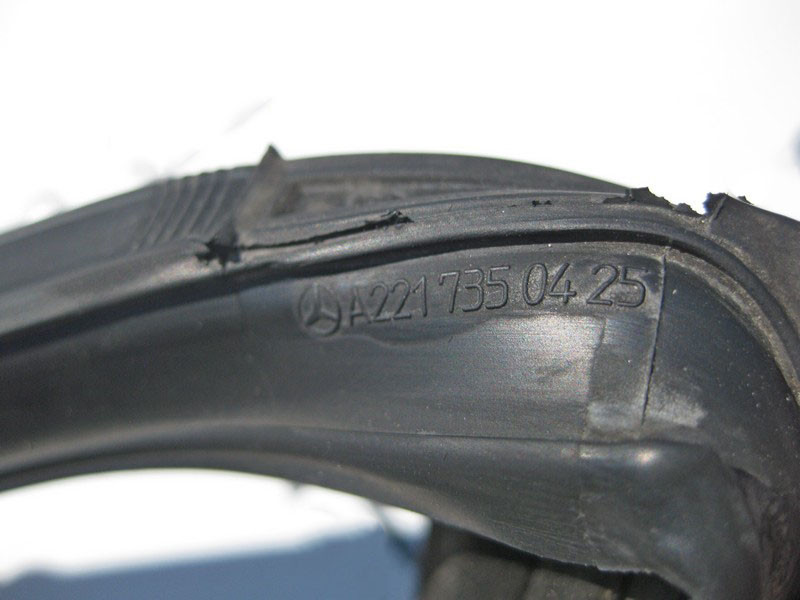 Mercedes-Benz  A2217350425 Гумове напрямне скло задніх правих дверей S-Class W221 long Одесса - изображение 3