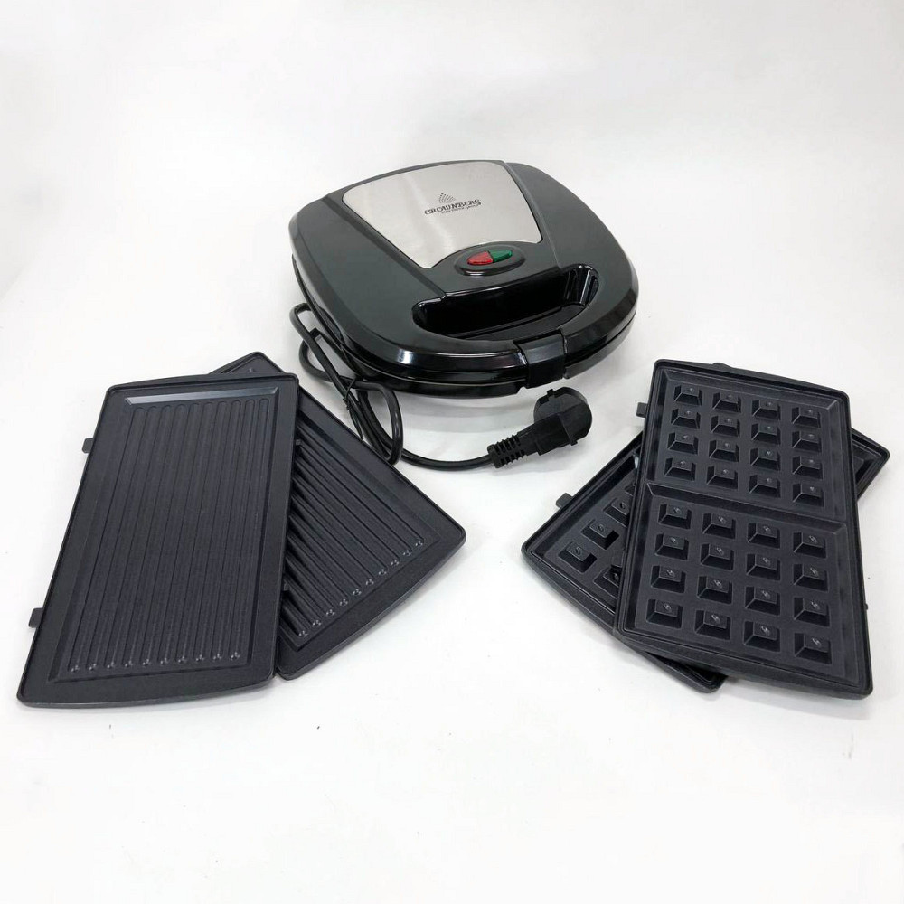 Электрический гриль с поддоном, Гриль электрический многофункциональный барбекю универсальный OW-56 Львов - изображение 12