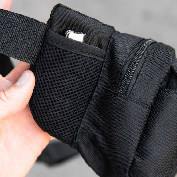 Бананка для хлопців, Чоловіча барсетка на пояс, Чоловіча бананка надійна, Поясна сумка на змійці ZG-69 Львів - фото 5