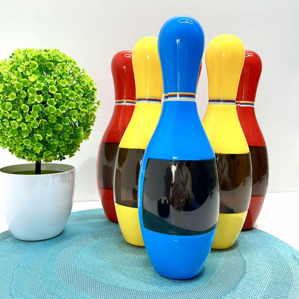 Ігровий набір для боулінгу кеглі 6шт аером'яч звук світло (MR 1378) Чернигов - изображение 8