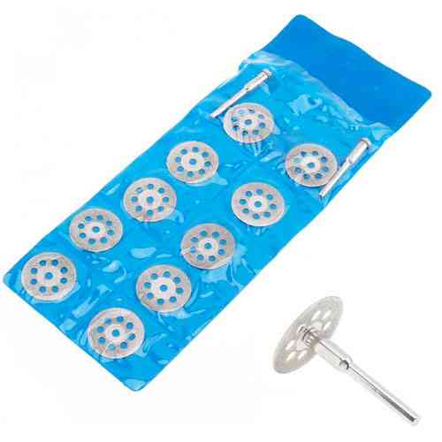 Відрізні алмазні диски 10шт 22мм, 8 отворів, для гравера, дремеля Вінниця