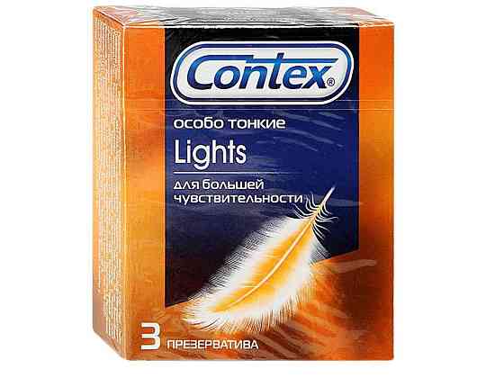 Презервативи Lights №3 (3шт. в уп.) ТМ CONTEX Киев
