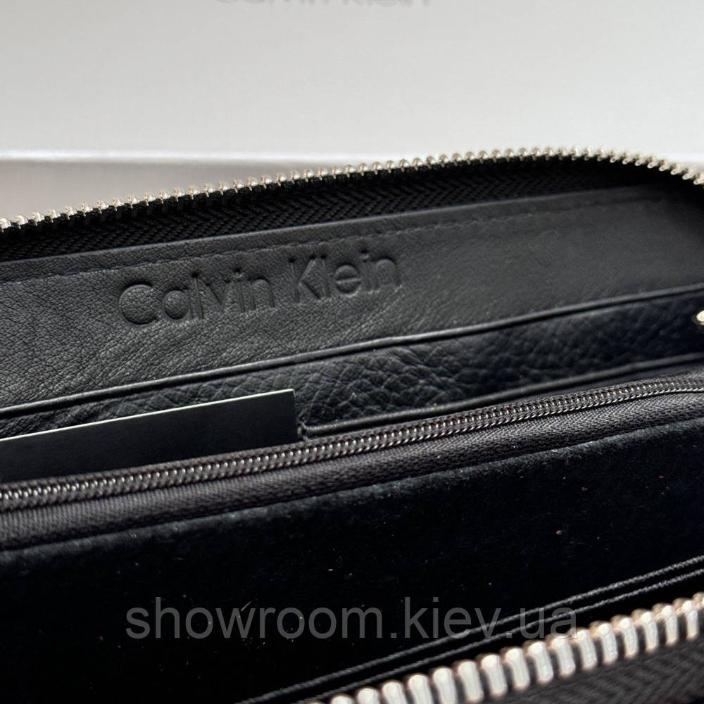 Чоловічий шкіряний гаманець на блискавці (1442) Київ - фото 7