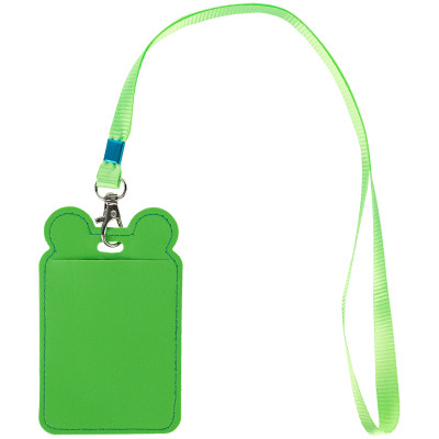 Бейдж Kite вертикальный на шнурке, зеленый (K24-296-2) Винница - изображение 2