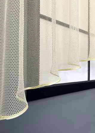 Кухонна арка VR-Textil № 000к грек-сітка "Соти" бежевий 280х150 см (51-266) Київ