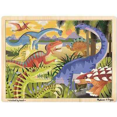 Пазл Melissa&amp;Doug в рамці Динозаври, 24 елемента (MD19066) Вінниця