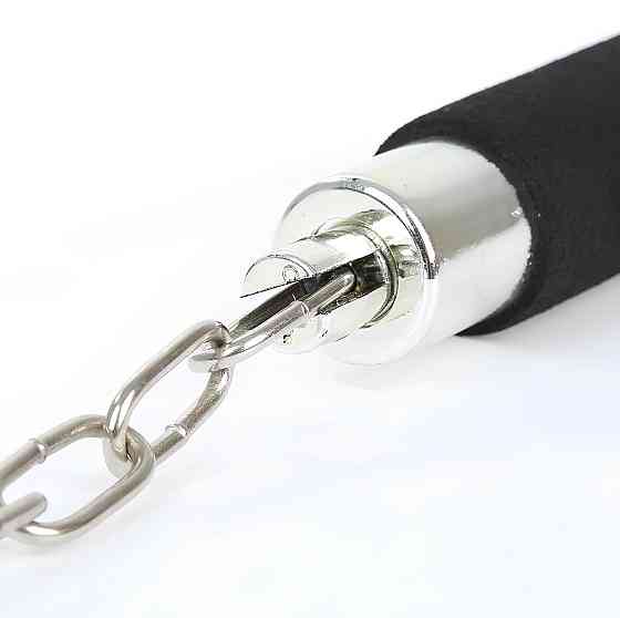 Безопасные нунчаки (нунтяку) RESTEQ для тренировки, детские мягкие, Нунчаки с безопасным покрытием Черные Киев