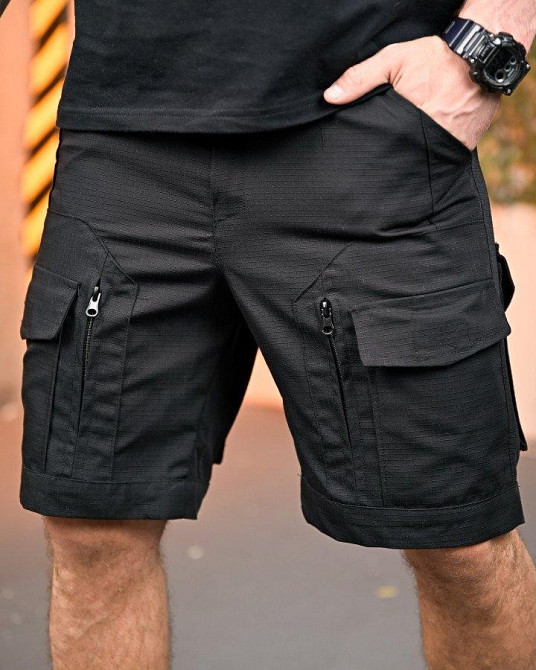 Міські тактичні шорти GEN 3 чорні ПП7726 Одеса - фото 1