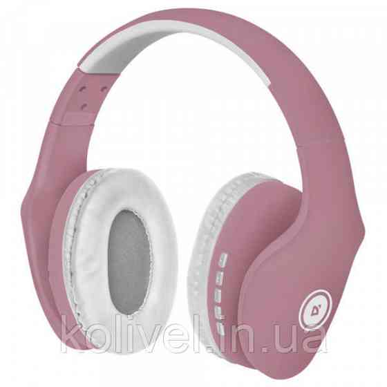 Навушники з мікрофоном Defender FreeMotion B525 Bluetooth, біло-рожевий (63528) Киев