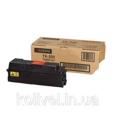 Kyocera TK-320, 1T02F90EUC — оригінальний тонер картридж Київ